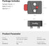 SmallRig Mini V-Lock Assembly Kit, V Mount Battery Plate, Quick Release Set with 1/4"-20 Threaded Holes?- MD2801B...