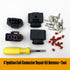 4PCS Ignition Coil Connector Repair Kit Harness plug +1pcs 0.3CM Space Take-up Tool Compatible with Audi VW 4B0 973 724 4B0973724...