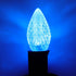 C7 LED Christmas Light Bulbs - 25 Pack C7 LED Bulbs Blue - 0.5W for Outdoor String Lights, Holiday Decoration...