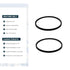 585416 Auger Drive Belt for Murry Craftsman MTD Snow Throwers Replaces 585416MA 1/2 Inch X38 Inch (2-Pack)...