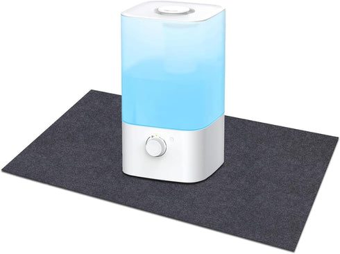 Humidifiers Mat,For floor surface/Absorbent mat Lightweight Washable Floor Mat?Under the Humidifiers Mat?Multifunctional home appliance mat?back N...