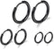 Surgical Stainless Steel Hoop Earrings 8mm/10mm/12mm Small Huggie Hoop Earrings for Women and Men...