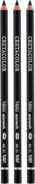 Cretacolor Nero Oil Charcoal 3-Pencil Set...