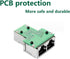 RJ45 Splitter Connectors Adapter 1 to 2 Ethernet Coupler Double Socket HUB Interface Contact Modular Plug Connect Network LAN Internet Cat5 Cat62 ...