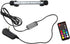 LED Aquarium Light, 7.5inch Colorful Fish Tank Light Submersible Underwater Crystal Glass LEDs Lights, 9 LEDs Beads, Brightness Adjustable Memory ...