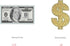 250gsm Cardstock 24pcs 100 Dollar Bill Cupcake Toppers Dollar Sign Cupcake Toppers Money Themed Decors for Birthday Anniversary Wedding Bridal Sho...
