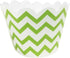 AllyDrew Standard Size Chevron Cupcake Wrappers (Set of 20), Green...