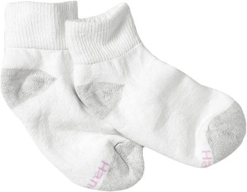 Hanes womens Value, Ankle Soft Moisture-wicking Socks, Available in 10 and 14-packs...