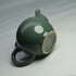 Porcelain Teapot, 12oz Tea Pot Small Teapots Chinese Tradition Ice Crack Glaze Ceramic Tea kettle (Green)...