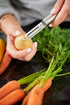 Rosle Stainless Steel Round-Handle Peeler, 7.3-inch...