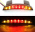 Motorcycle Chopped Rear Fender Edge LED Brake License Plate Tail Light Stop Running Light Turn Signal Lamp for Harley Sportster XL883N 1200N XL120...
