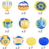 30PCS Hanukkah Decorations Hanging Swirls - Holiday Chanukah Party Supplies Favors Ceiling Decor...