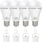 OFFLIY Emergency Light Bulbs, 1800mAh High-Capacity Battery for Longer Emergency Time, 9W,750LM,5000K Rechargeable Light Bulbs for Power Outage, A...