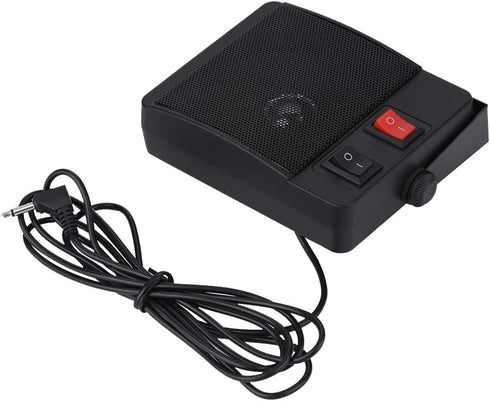 Car External Speaker, Portable Noise Cancelling Mobile External Speaker for YAESU Two Way CB Radio Car Mobile Radio...