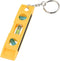 1Pc Yellow Bubble Level with Keychain Magnetic Torpedo Level Measuring Tool,Plumb/Level/45-Degree Measuring Level Bubble Fashion Measuring and Lay...