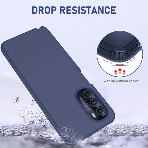 PUJUE for Motorola Moto G-Stylus 5G-2022 Case: Silicone Shockproof Protective Cell Phone Case - Slim Rugged Dual Layer 360 Full Protection Sturdy ...