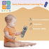 Baby Realistic TV Remote Control Toy with Light and Sound, Upgrade Adjustable Volume, Early Educational Musical Toys with 3 Language English,Frenc...