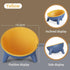 Tilted Cat Bowl 15° Slanted Dog Bowl Non-Slip Raised Pet Food Bowl with Triangular Stand for Small Pets Non-Spill Cat Supplier Feeder Bowl 9.2 Oun...