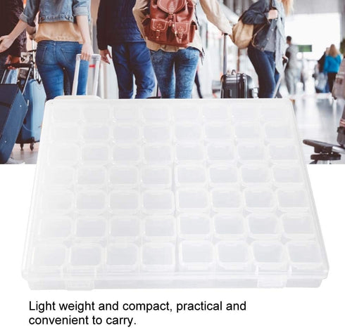 Sonew Plastic Storage Box Organizer Container Adjustable Divider Removable Grid Compartment for Jewelry Beads Earring Container Tool Fishing Hook ...