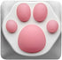 SYA ZOMOPLUS Cute Cat Paw Keycap,Squishy Cat Toes Custom Keycap-1pc Keycap for Mechanical Keyboard,Suitable for Cherry MXGateron Switches-ESC Key ...