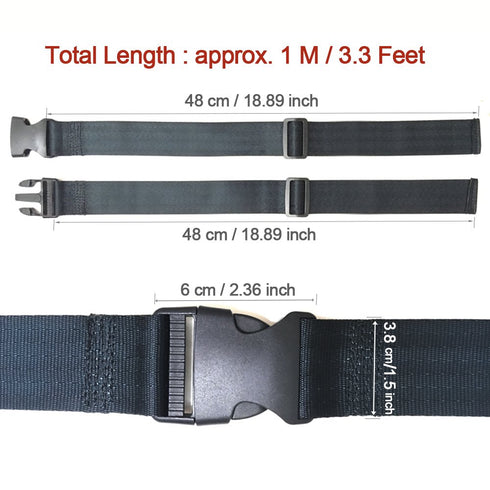 ZARPMA Baby 2 Point High Chair Security Straps,Replacement Harness Straps Belt for Child Kid Infant Safety Strap for Pushchair HighChair Child Cha...