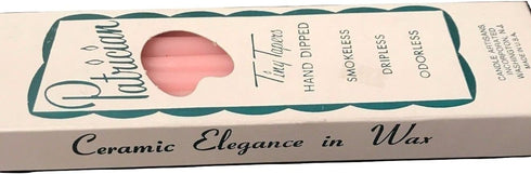 D'light Online Patrician 10 Inch Hand Dipped Skinny Taper Candles (Set of 12, Pink)...