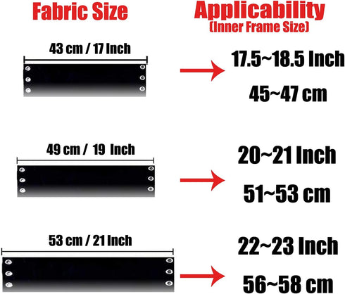 Moksha Studio Zero Gravity Chair Replacement Fabric, Anti-Gravity Folding Patio Sling Repair Cloth Part for Outdoor Backyard Beach Pool Lawn, Bung...