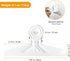 Extra Large Bulldog Clips White - Coideal 2 PCS 20cm Jumbo XL Bull Binder Paper Clip Clamps for Office School Drawing (7 7/8 Inch)...