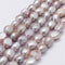 Beadthoven 45pcs/strand Natural Freshwater Pearl Beads 6-8mm Colorful Irregular Nuggets Pearl Beads Oval Rice Loose Spacers for DIY Necklace Brace...