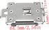 35mm Rail Mounting Bracket Metal 35mm DIN Rail Mount Adapter for Single Phase Solid State Relay Relay Rail Mounting...