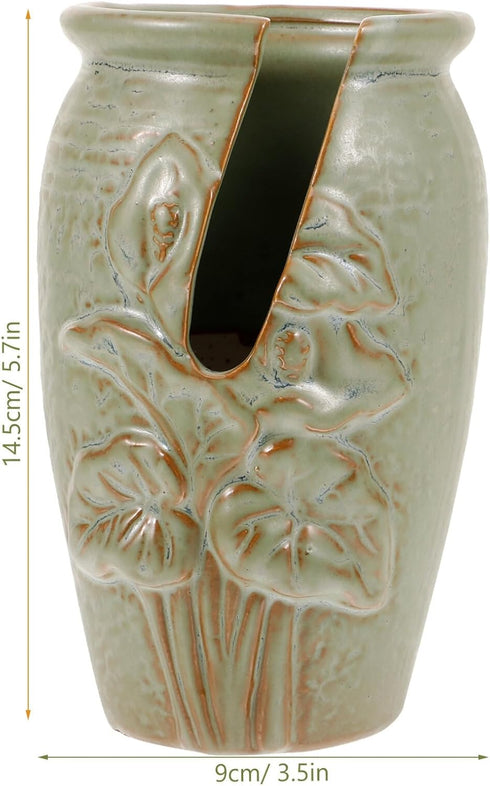 BESPORTBLE Strawberry Jar Planter Terracotta Indoor Planter Pots Opening Flowerpot Succulent Flower Basket Pottery Gardening Grow Pot...