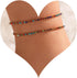 Boho Layered Tennis Ankle Bracelets Colorful Rhinestone Tennis Chain Anklets Dainty Rainbow CZ Diamond Anklet Beach Crystal Chain Anklet Foot Jewe...