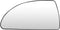 SCITOO Side View Mirror Glass Driver Left Side Mirror Glass Fit For 2006-2013 For CHEVROLET IMPALA HEATED Chrome Flat Replacement Exterior Mirror ...