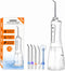 Water Dental Flosser Cordless for Teeth - AFROG 5 Modes Dental Oral Irrigator, Portable and Rechargeable IPX7 Waterproof Powerful Battery Life Wat...