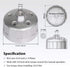 FIRSTINFO F3546LR 3/8" Drive 90.2mm 15 Flutes Oil Filter Wrench, Compatible with Land Rover & Jaguar - Fits 3.0L & 5.0L Gas Engines...