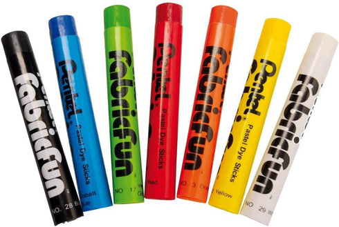 Pentel Arts Fabric Fun Pastel Dye Sticks, 15 Color Set (PTS-15)...
