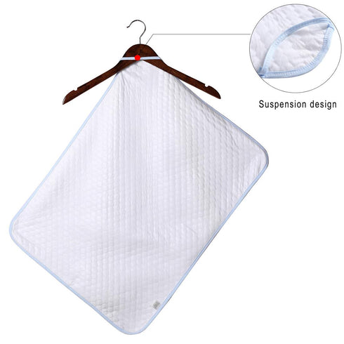 MBJERRY Waterproof Changing Pads Portable - Breathable Leak Proof Mattress Pad Protector Baby Changing Mat for Toddler, Kids Pack of 3 (S (17.7 x ...