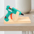 Stand for Hot Glue Wooden Hot Glue Stand Mini Glue Stand Wooden Holder Shelf Hot Glue Accessories - Random Color...