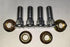 WANTONE RACING Wheel Hub Bolt Studs # 92153-1915 & Nuts 92210-0603 Replacement for 2008-2023 Kawasaki Teryx 750 800 KRX1000 & 16-23 Mule PRO-DX DX...