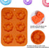 3 Pack Silicone Donut Pan, Just Pop Out, Non-Stick Doughnuts Baking Pans for Donuts, Muffin, Cake Biscuit Bagels, Just Pop Out - Oven & Dishwasher...