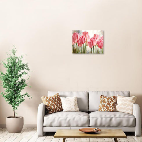 Fokenzary DIY Paint by Numbers Painting Canvas for Kids or Adults Beginner with Brushes and Acrylic Paints Frameless......