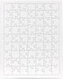 Hygloss Products - Blank Rectangle Puzzle for Decorating, Kids Jigsaw Activity, Party Favors and More - White, Sturdy - 8.5 x 11 Inches - Surround...