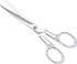 Acrylic & Stainless Steel 7" Scissors?Stylish and Functional Scissors for Office and Home Use-Silver...