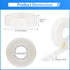 OWill Decorations DIY Scrapbooking 3000PCS Clear Glue Points, Removable Balloon Sticky Points Double Sided dots Tape, Extra Strong Sticky for Craf...
