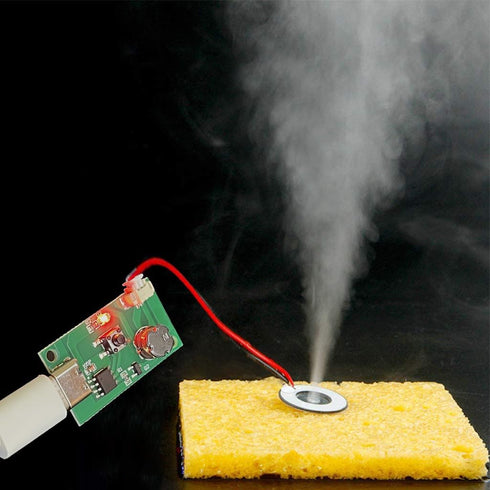 Atomization Disc, 5V Module USB Humidifier Atomization Plate Circuit Board Atomization Module with Timing Switch for Home for Family...