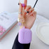 Cute Purple Case for Airpods 3rd Generation Cover for girl Women with Pom pom Flower Keychain & Cleaner Kit, Soft Silicone Airpods iPod 3rd Gen Pr...