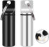 2 Pack Small Pocket Pill Box Keychain, Portable Mini Aluminium Alloy Pill Organizer Case Container for Purse, Waterproof Metal Pill Holder Medicin...
