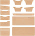 Acrylic Wallet Template Pattern Stencil Set for Clip Wallet Making DIY Keychain Key Ring Hand Crafts Tool Quilting Sewing Tool Durable 13 Pcs Card...