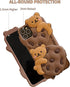 SGVAHY Case for iPhone 11 Pro Max with Strap Lanyard Keychain Cute Bear Cookie Kawaii Funny Soft Silicone Shockproof Protective Cover for Women Gi...