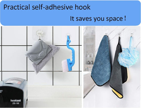 Magic Window Cleaning Brush,Window Groove Cleaning Brush Set?Hand-held Groove Gap Cleaning Tools,Window Blind Sliding Door Track Cleaner Duster Br...